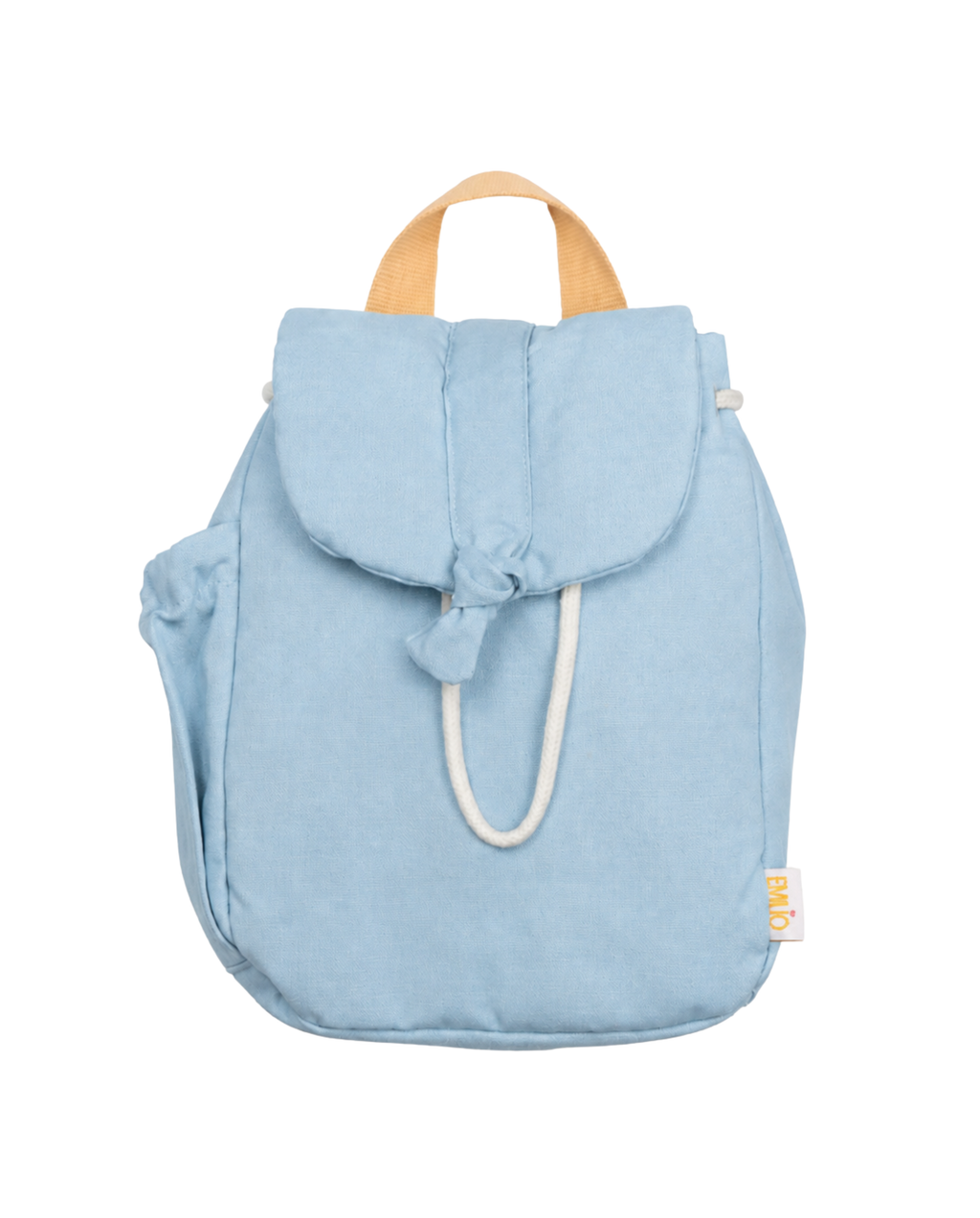 Emilio Blue Liobag, mini quilted cotton kids backpack