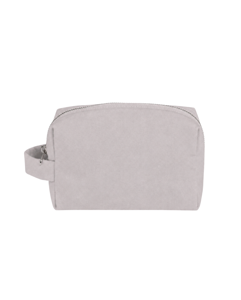Emilio Gray EmiPouch, quilted cotton kids travel pouch
